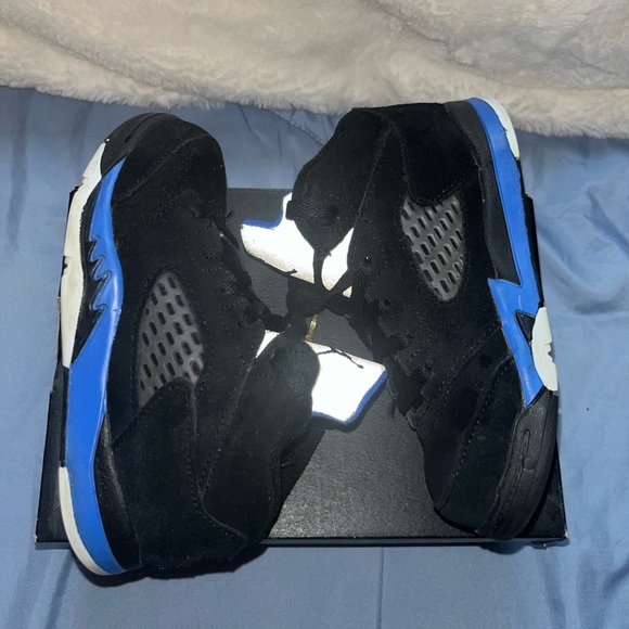 Jordan Other - 🩶 JORDAN 5 RETRO (TD)
BLACK/RACER BLUE
NOIR/BLEU COUREUR🩶